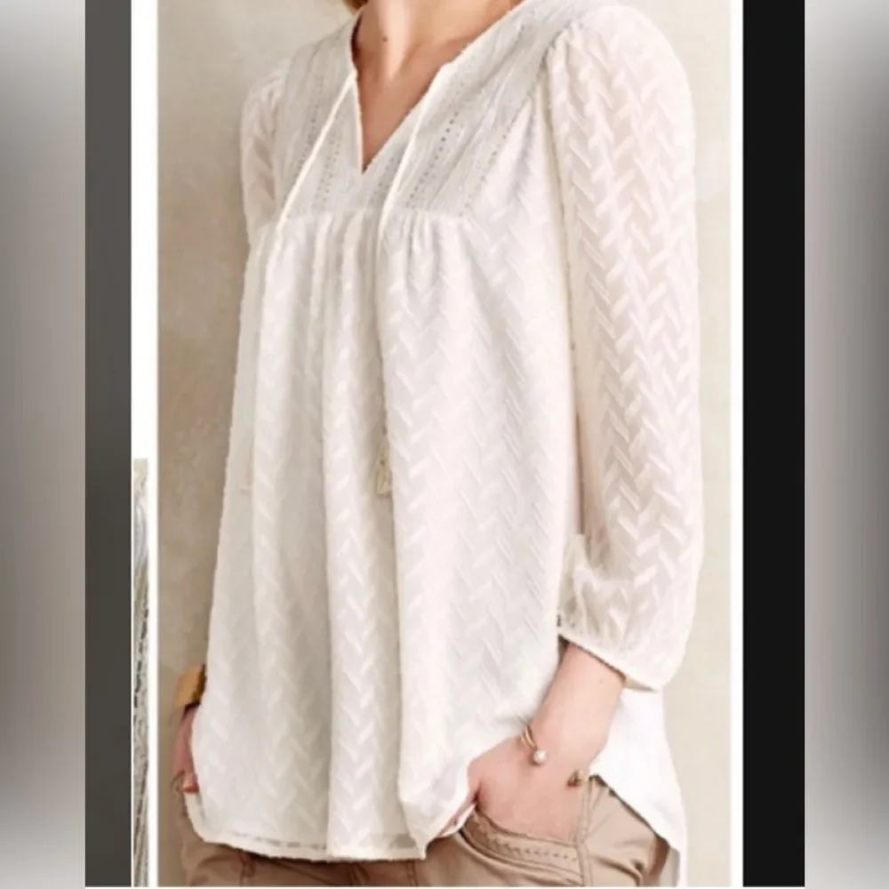 One September Attylie Textured Tassel Tunic
